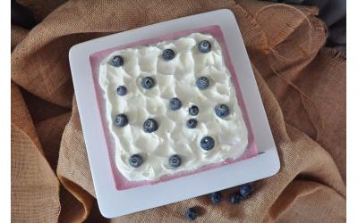 Blueberry Cheese Mousse<br>蓝莓乳酪慕斯